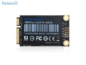 Intaiell mSATA Mini  1TB 512GB 256GB 128GB 64GB MLC SSD 30*50 mm High Performance Hard Drive for Notebook Pos Machine and Game Machine (mSATA 64GB)