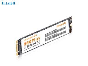 Intaiell 980Plus M.2 SSD 2280 NGFF TLC 1TB 512GB 256GB 128GB 64GB Internal Solid State Drive for Increase Performance External Internal SSD Laptop Desktop(2280 256GB)
