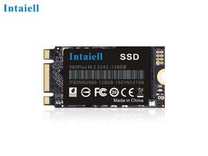 Intaiell M.2 NGFF 2242mm B Key 4CH 3D NAND Flash SSD 1T 512G 256G 128G 64G Internal Solid State Drive High Performance Hard Drive for Desktop Laptop (2242 128G)