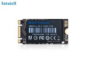 Intaiell M.2 NGFF 2242mm B Key 4CH 3D NAND Flash SSD 1T 512G 256G 128G 64G Internal Solid State Drive High Performance Hard Drive for Desktop Laptop (2242 1TB)