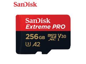 Sandisk A2 256GB Extreme PRO micro SDHC Card with Adapter W/170MB/s R/90MB/s V30 UHS-I U3