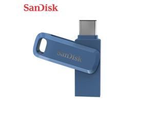 SanDisk 128GB Ultra Dual Drive Go USB Type-C OTG USB 3.1 Navy Blue (SDDDC3-128G-G46NB)