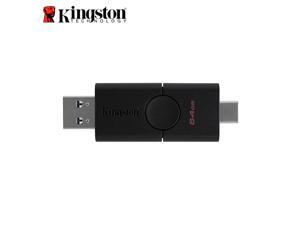 Kingston 64GB DataTraveler Duo USB Flash Drive USB-A & USB-C ( DTDE/64GB) Kingston 64GB DataTraveler Duo USB Flash Drive USB-A & USB-C ( DTDE/64GB)