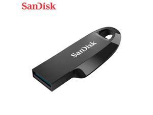 SanDisk 64GB CZ550 Ultra Curve USB 32 Gen 1 Flash Drive Speeds up to 100MBs BLACK
