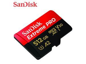 SanDisk 512GB Extreme PRO A2 microSDXC Card UHS-I U3 V30 Read Speed up to 200MB/s for 4K UHD Video (SDSQXCD-512G-GN6MA)