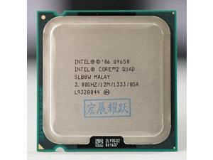 Intel Core2 Quad Processor Q9650 (12M Cache, 3.00 GHz, 1333 MHz FSB) SLB8V EO LGA775 Desktop CPU Intel Core2 Quad Processor Q9650 (12M Cache, 3.00 GHz, 1333 MHz FSB) SLB8V EO LGA775 Desktop CPU