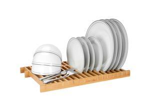 Over The Sink Dish Drying Rack Kitchen Dish Drainer 100% Natural Bamboo Over The Sink Dish Drying Rack Kitchen Dish Drainer 100% Natural Bamboo