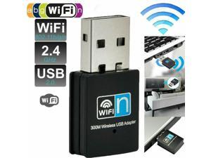 USB WiFi Adapter 300Mbps Mini USB Wireless LAN Network Card 2.4GHz WiFi Dongle USB WiFi Adapter 300Mbps Mini USB Wireless LAN Network Card 2.4GHz WiFi Dongle