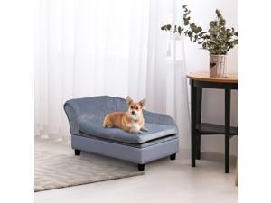 Pet Sofa Couch with Storage Function Sponge Cushioned Bed Lounge Dog Cat Pet Sofa Couch with Storage Function Sponge Cushioned Bed Lounge Dog Cat