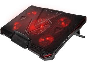 Laptop Cooling Pad for 12-17 Inch with 5 High-Speed Fans 2 USB Laptop Cooling Pad for 12-17 Inch with 5 High-Speed Fans 2 USB