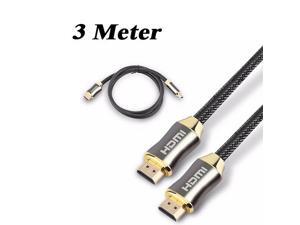 4K HDMI CABLE 2.0 HIGH SPEED 2160P 3D HDTV UHD GOLD PLATED PREMIUM BRAIDED LEAD 4K HDMI CABLE 2.0 HIGH SPEED 2160P 3D HDTV UHD GOLD PLATED PREMIUM BRAIDED LEAD
