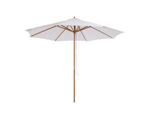 10’ Bamboo Wooden Round Market Po Sun Umbrella Garden Parasol Sunshade Canopy 10’ Bamboo Wooden Round Market Po Sun Umbrella Garden Parasol Sunshade Canopy