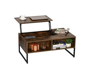 Foldable Lift Top Coffee Table Convertible Furniture with 2 Storage Foldable Lift Top Coffee Table Convertible Furniture with 2 Storage
