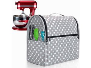 Dust Cover for 6-8 Quart KitchenAid Mixers Top Handle Extra Accessories Gray Dust Cover for 6-8 Quart KitchenAid Mixers Top Handle Extra Accessories Gray