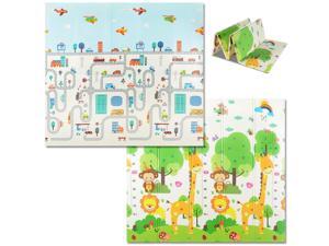 Folding Baby Play Mat Waterproof Non Toxic Portable Kids Playmat - ™ Folding Baby Play Mat Waterproof Non Toxic Portable Kids Playmat - ™