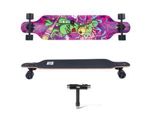Drop-Through Deck Skateboard Complete Longboard - ™ - 41" Bear Drop-Through Deck Skateboard Complete Longboard - ™ - 41" Bear