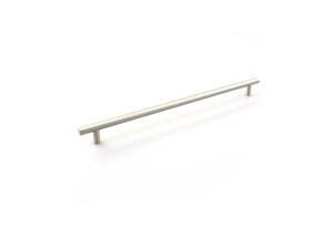 Sn Nickel Finish Contemporary Metal T Bar Handle Pulls Center to Center 224mm Sn Nickel Finish Contemporary Metal T Bar Handle Pulls Center to Center 224mm