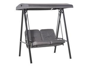 2 Seater Outdoor Swing Chair Hammock Bench Cushioned Seat 2 Seater Outdoor Swing Chair Hammock Bench Cushioned Seat