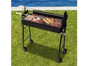 35.4" Portable Charcoal Grill Outdoor Barbecue Trolley BBQ Heat Smoker 35.4" Portable Charcoal Grill Outdoor Barbecue Trolley BBQ Heat Smoker