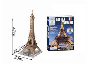 3D Puzzle World's great architecture Eiffiel Tower, logic thinking skills, 35pcs 3D Puzzle World's great architecture Eiffiel Tower, logic thinking skills, 35pcs