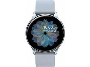 Samsung Galaxy Watch Active 2 (40mm, GPS, Bluetooth) Smart Watch with Advanced Health monitoring, Fitness Tracking , and Long lasting Battery, Silver Samsung Galaxy Watch Active 2 (40mm, GPS, Bluetooth) Smart Watch with Advanced Health monitoring, Fitness Tracking , and Long lasting Battery, Silver