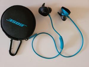 Used  Like New SoundSport Wireless Sweat Resistant InEar Headphones Aqua