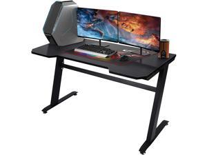 47" Z-Shape Gaming Desk Gamer Desk Writing Table Home Office Desk Computer Table E-Sports Desk Gamer Workstation Of Thicker Steel With 2 Cable Management Holes Adult Ceremony Gift Waterproof Desk 47" Z-Shape Gaming Desk Gamer Desk Writing Table Home Office Desk Computer Table E-Sports Desk Gamer Workstation Of Thicker Steel With 2 Cable Management Holes Adult Ceremony Gift Waterproof Desk