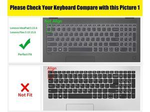 CaseBuy Keyboard Cover for 2020 Lenovo IdeaPad 5 15.6 inch, IdeaPad Flex 5 15IIL05, Lenovo Flex 5 15 2 in 1 15.6 Laptop with Numeric Keypad, Lenovo IdeaPad 15.6 Keyboard Skin, Pink CaseBuy Keyboard Cover for 2020 Lenovo IdeaPad 5 15.6 inch, IdeaPad Flex 5 15IIL05, Lenovo Flex 5 15 2 in 1 15.6 Laptop with Numeric Keypad, Lenovo IdeaPad 15.6 Keyboard Skin, Pink