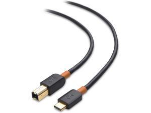 Cable Matters USB C Printer Cable (USB C to USB B Cable, USB-C to Printer Cable) in Black 6.6 Feet Cable Matters USB C Printer Cable (USB C to USB B Cable, USB-C to Printer Cable) in Black 6.6 Feet