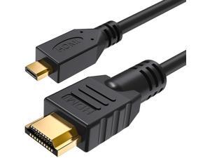 Micro HDMI to HDMI Cable Ancable 3-Feet HDMI Type D to A Male Cable Supports 3D 4K 60HZ 1080P Compatible with GoPro Hero 7 Black Raspberry Pi 4 Sony or Canon Cameras Lenovo Yoga 3 Pro Yoga 710 Micro HDMI to HDMI Cable Ancable 3-Feet HDMI Type D to A Male Cable Supports 3D 4K 60HZ 1080P Compatible with GoPro Hero 7 Black Raspberry Pi 4 Sony or Canon Cameras Lenovo Yoga 3 Pro Yoga 710