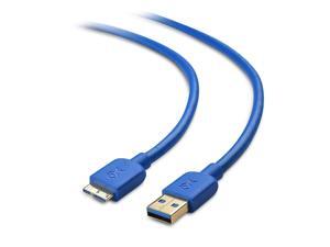 Cable Matters Micro USB 3.0 Cable (USB to USB Micro B Cable) in Blue 6 ft Cable Matters Micro USB 3.0 Cable (USB to USB Micro B Cable) in Blue 6 ft