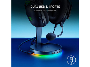 NeweggBusiness - Razer Base Station V2 Chroma Gaming Headset Stand