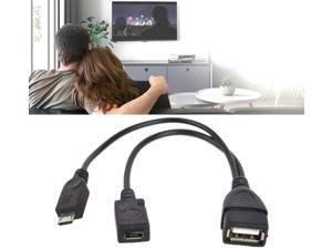 TV Stream USB Port Adapter Micro OTG Cable and Power - Compatible with Streaming Sticks Media Devices Rii and Logitech Keyboards and Nintendo Switch SNES NES Classic TV Stream USB Port Adapter Micro OTG Cable and Power - Compatible with Streaming Sticks Media Devices Rii and Logitech Keyboards and Nintendo Switch SNES NES Classic