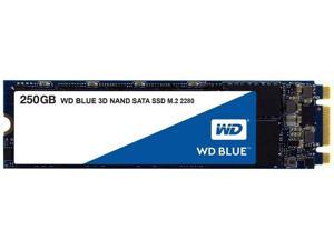 Western Digital 250Gb Wd Blue 3D Nand Internal Pc Ssd - Sata Iii 6 Gb/S, M.2 2280, Up To 550 Mb/S - Wds250g2b0b