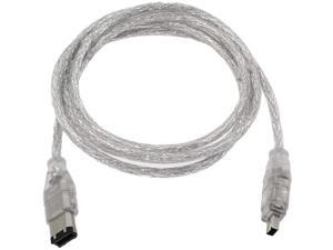 GearIT 15 FT 6 Pin to 6 Pin Firewire DV iLink Male to Male IEEE 1394 Cable