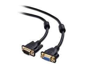 Premium VGA Monitor Cable with 3.5mm Stereo Audio 6ft 10ft 15ft 20ft 25ft 30ft 