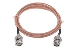 ZJSDRFM BNC Male to BNC Male Connector Adapter with 1meter/3feet RG316 Coax Cable(Pack of 1) HD-SDI Cable 50ohm ZJSDRFM BNC Male to BNC Male Connector Adapter with 1meter/3feet RG316 Coax Cable(Pack of 1) HD-SDI Cable 50ohm