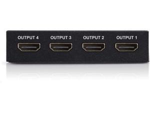 4K HDMI Splitter ?C 1 Input Device to 4 Displays by Ditching Extra Cable Boxes - Powerful Signal Transfer Up to 65ft ?C Record & Stream Games from PS4 Xbox One & More 4K HDMI Splitter ?C 1 Input Device to 4 Displays by Ditching Extra Cable Boxes - Powerful Signal Transfer Up to 65ft ?C Record & Stream Games from PS4 Xbox One & More