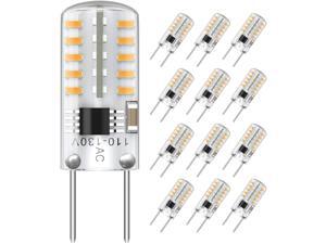 SHINESTAR 12-Pack T4 G8 LED Bulbs Dimmable 20-25W Halogens Replacement 3000K Soft White Bi-Pin LED Puck Light Bulbs for Under Cabinet Under Counter Light Bulbs LED Appliance Bulb SHINESTAR 12-Pack T4 G8 LED Bulbs Dimmable 20-25W Halogens Replacement 3000K Soft White Bi-Pin LED Puck Light Bulbs for Under Cabinet Under Counter Light Bulbs LED Appliance Bulb