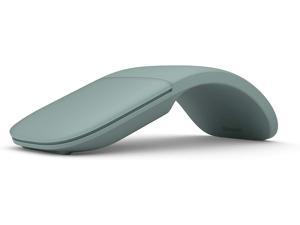 Microsoft ARC Mouse - Sage. Sleek,Ergonomic design, Ultra slim and lightweight, Bluetooth Mouse for PC/Laptop, Desktop works with Windows/Mac computers