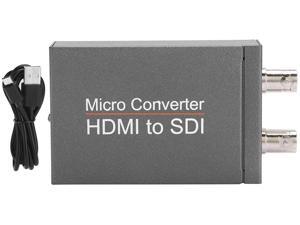 Yuehuam HDIM to SDI Conventer Iron Shell Min HD to 2-Way SDI Converter HD to 3G-SDI/HD-SDI Broadcast Level High Definition Stereo Audio Embedder Yuehuam HDIM to SDI Conventer Iron Shell Min HD to 2-Way SDI Converter HD to 3G-SDI/HD-SDI Broadcast Level High Definition Stereo Audio Embedder