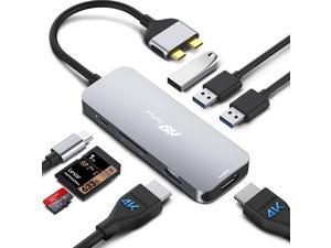 MacBook Pro Docking Station Dual Monitor 4K Triple Display FlePow 8 in 1 Laptop Docking Station Compatible for MacBook Pro/Air Dongle Dual USB C Hub with 2HDMI/USB-C 100W PD/3x USB3.0/SD/TF MacBook Pro Docking Station Dual Monitor 4K Triple Display FlePow 8 in 1 Laptop Docking Station Compatible for MacBook Pro/Air Dongle Dual USB C Hub with 2HDMI/USB-C 100W PD/3x USB3.0/SD/TF