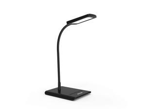 TROND LED Desk Lamp Dimmer Flexible Gooseneck Task Lamp 3 Color Temperatures and 7 Brightness Levels Adjustable Eye-Care Table Lamp for Home Office Bedroom Kitchen Nightstand Reading