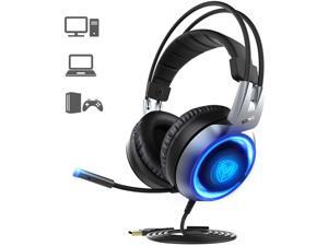 SOMIC G951 USB Plug Stereo Sound Gaming Headset for PC, PS4, Laptop, with Vibration Bass,Mic &RGB LED Lights (Black) SOMIC G951 USB Plug Stereo Sound Gaming Headset for PC, PS4, Laptop, with Vibration Bass,Mic &RGB LED Lights (Black)