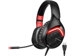 SOMIC Gaming Headset for PS4 PC Computer: 7.1 Virtual Surround Sound Over Head Earphone with Detachable Mic LED Light Soft Earmuffs Volume Controller Gamer Headsets GS301 USB Plug SOMIC Gaming Headset for PS4 PC Computer: 7.1 Virtual Surround Sound Over Head Earphone with Detachable Mic LED Light Soft Earmuffs Volume Controller Gamer Headsets GS301 USB Plug