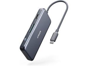 Anker USB C Hub PowerExpand+ 7-in-1 USB C Hub Adapter with 4K HDMI 100W Power Delivery USB-C and 2 USB-A 5Gbps Data Ports microSD and SD Card Reader for MacBook Air MacBook Pro XPS and More Anker USB C Hub PowerExpand+ 7-in-1 USB C Hub Adapter with 4K HDMI 100W Power Delivery USB-C and 2 USB-A 5Gbps Data Ports microSD and SD Card Reader for MacBook Air MacBook Pro XPS and More