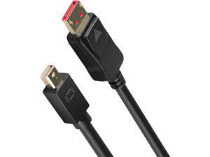 DP 1.4 Cable Mini Displayport to Displayport Cable Cord 8K@60Hz 4K@144Hz BolAAzuL 10FT/3M DP to Mini DP 1.4 Cable Bi-Directional Mini DP to DP Cord Male to Male HDR Supported DP 1.4 Cable Mini Displayport to Displayport Cable Cord 8K@60Hz 4K@144Hz BolAAzuL 10FT/3M DP to Mini DP 1.4 Cable Bi-Directional Mini DP to DP Cord Male to Male HDR Supported