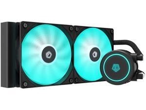 ID-COOLING AURAFLOW X 240 CPU Water Cooler 12V RGB AIO Cooler 240mm CPU Liquid Cooler 2X120mm RGB Fan Intel 115X/2066 AMD TR4/AM4 ID-COOLING AURAFLOW X 240 CPU Water Cooler 12V RGB AIO Cooler 240mm CPU Liquid Cooler 2X120mm RGB Fan Intel 115X/2066 AMD TR4/AM4
