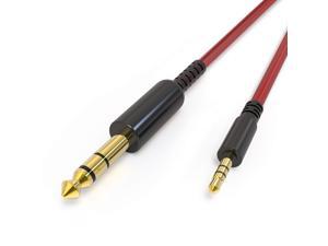 OneOdio 6.3mm 1/4 to 3.5mm 1/8inch 9.8ft Cable, Stereo Dual-Duty Cable for Cord for iPhone, iPod, Computer Sound Cards, CD Players, Multimedia Speakers and Home Stereo Systems