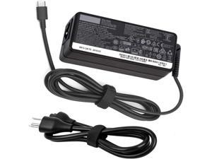 65W 45W USBC AC Charger Fit for Lenovo ThinkPad T480 T480s T580 T580s Chromebook 100e 300e C330 N23 Yoga C930 C940 C740 S730 730 730S 910 920 13 4x20m26268 Laptop USB Type C Power Supply Adapter Cord